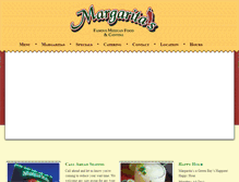 Tablet Screenshot of margaritas-greenbay.com